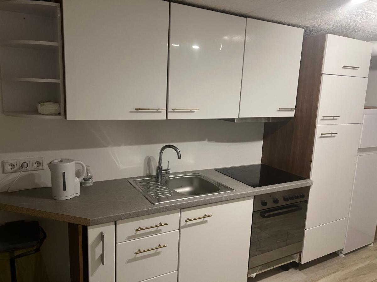 Doppelbett Zimmer Mit Gemeinschaftbad Borgholzhausen Esterno foto